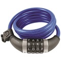 Wordlock Combination Resettable Cable Lock (Blue) CL-409-BL